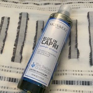 SKIN&CO Roma Blue In Capri Shower Gel, 7.7 Fl Oz